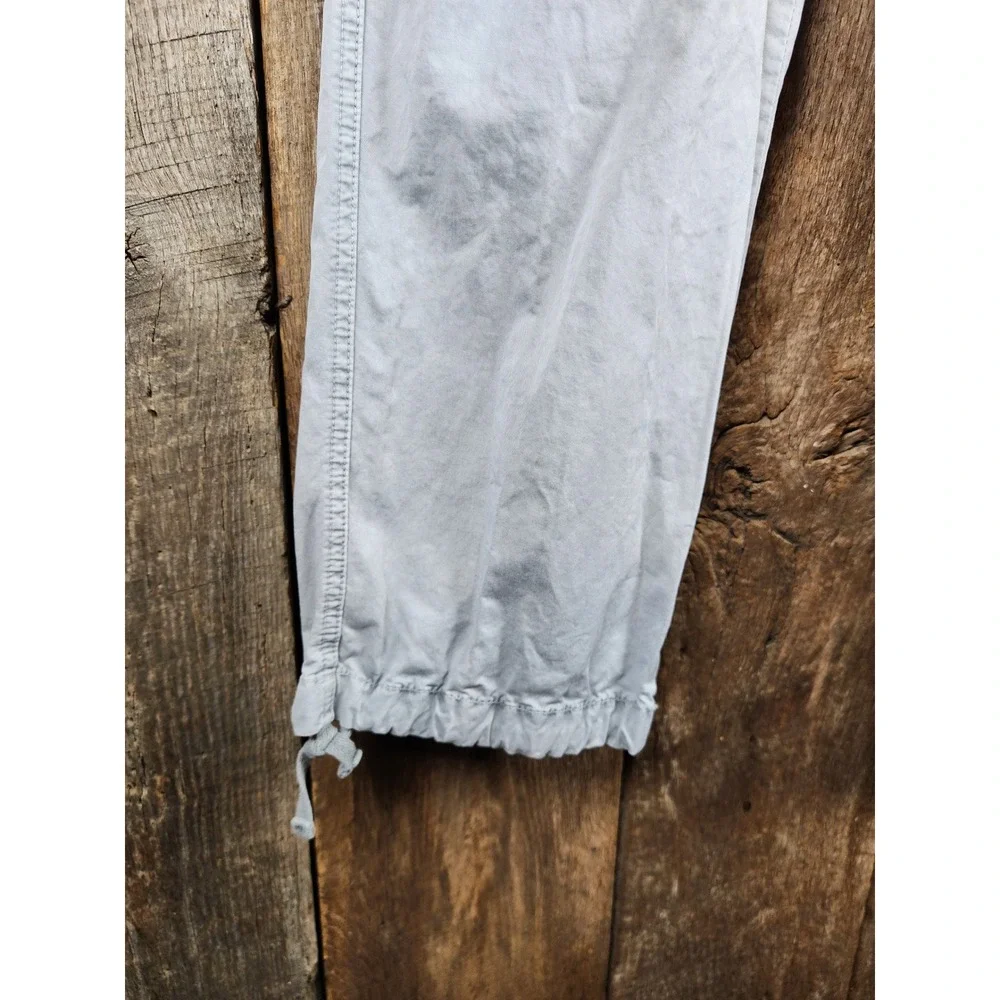 M.SOCIETY Mens Light Gray Cargo Pants Utility 38x34